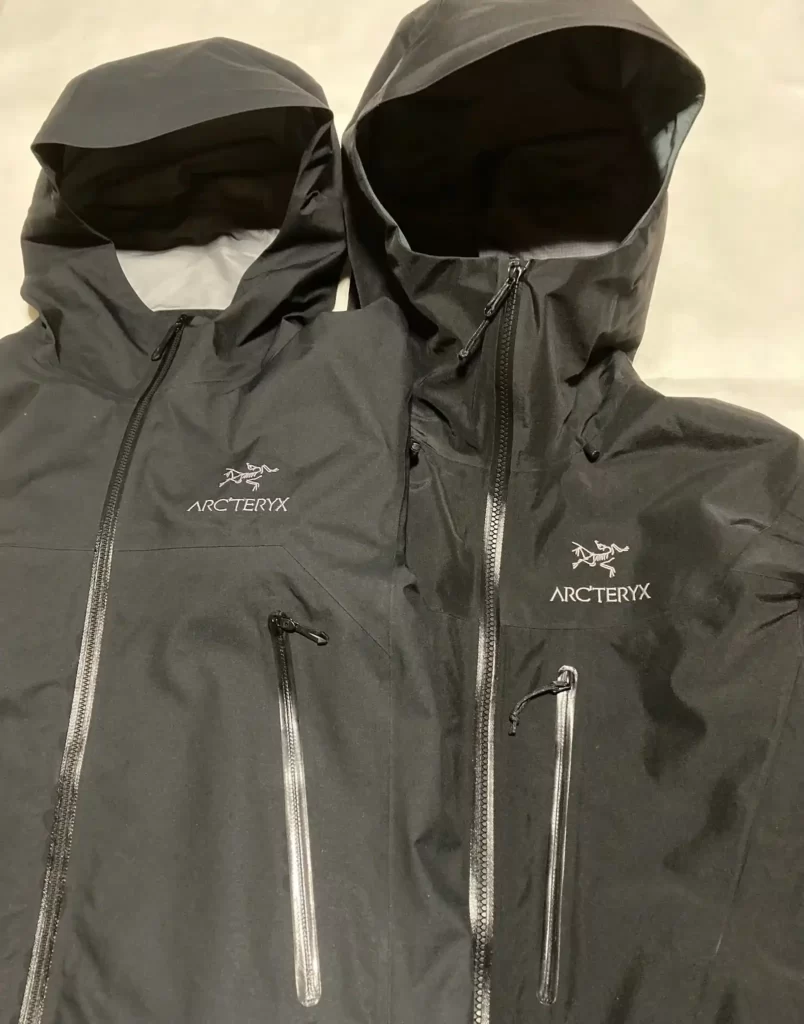 アルファSVとベータジャケット