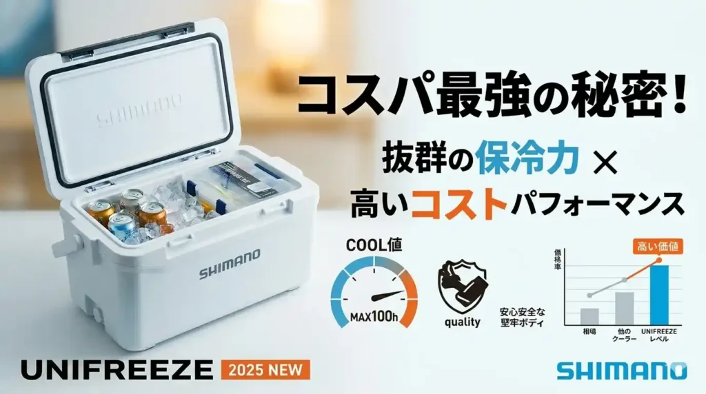 ユニフリーズのコスパ最強の理由の説明画像
