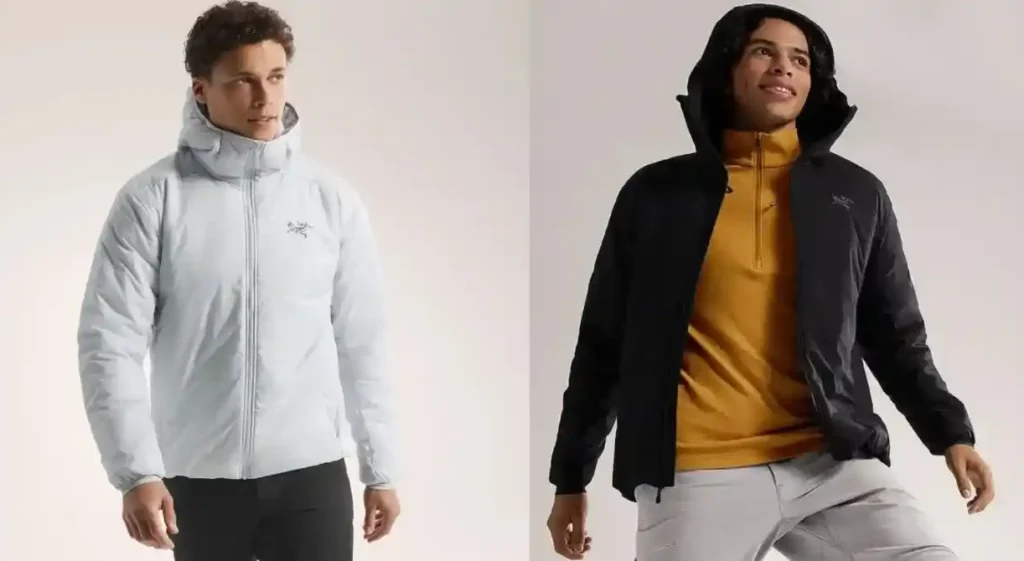 アークテリクスのアトムSVフーディとアトムヘビーウェイトフーディ