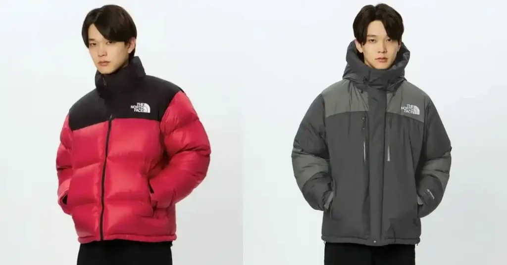 ノースフェイスのヌプシジャケットとバルトロライトジャケット比較