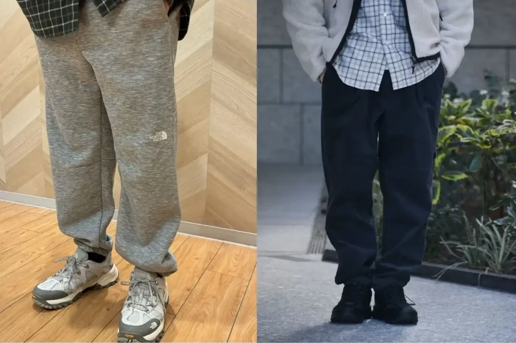 ノースフェイスの暖かいパンツ