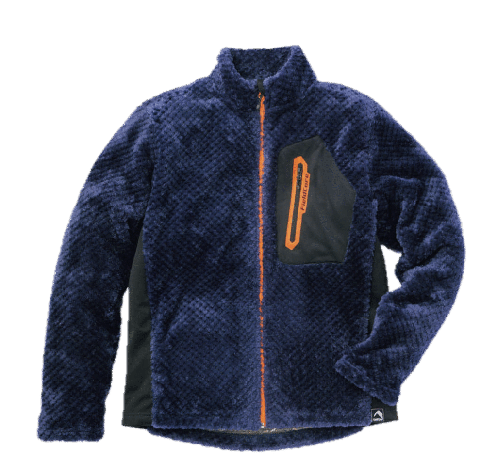 ワークマンのダイヤフリース裏アルミジャケットのダイヤネイビーの画像