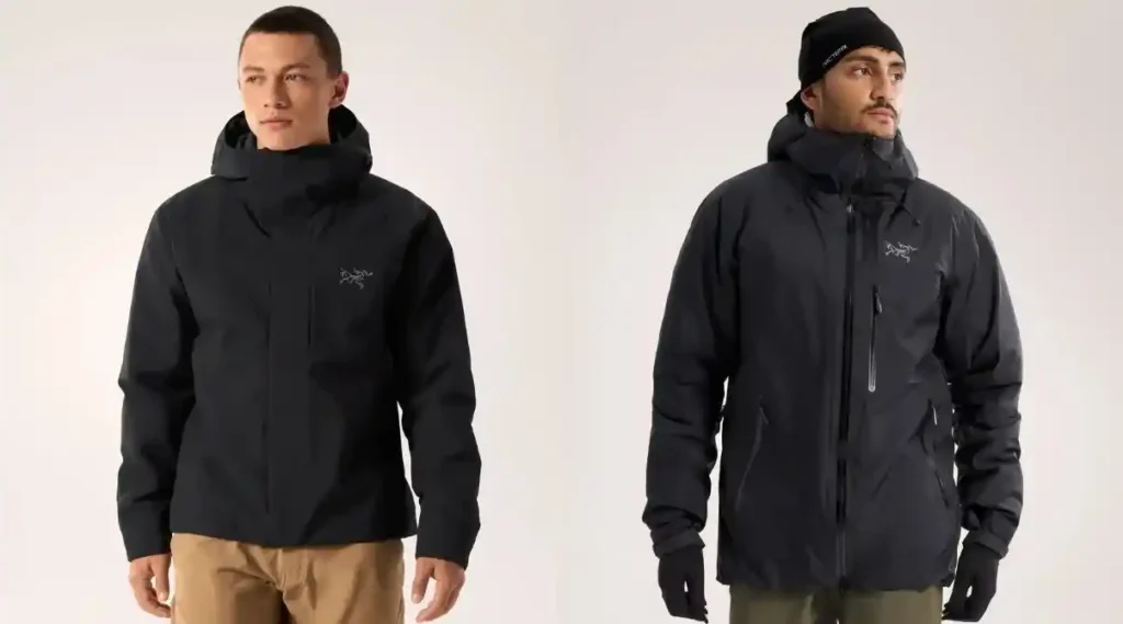 アークテリクスのサーミーインサレーテッドジャケットとベータインサレーテッドジャケット比較
