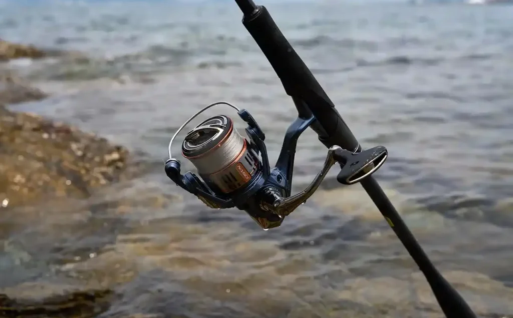 シマノの26ナスキーを実釣で使うイメージ画像