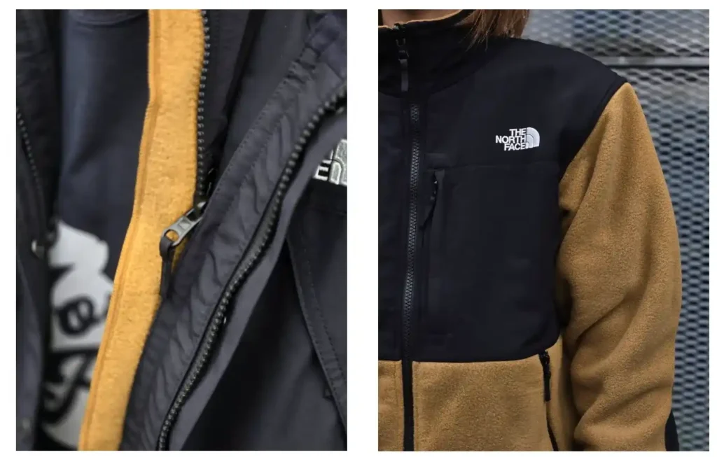 ノースフェイスのジップインジップアイテムのイメージ画像